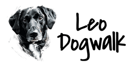 Leo's Dogwalk logo